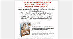 Desktop Screenshot of premierrendezvous.fr